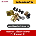 RUBY SHOP หัวอัดจารบี เครื่องยิงโฟม - Phosset injection pump สีทอง รุ่น PU-Phosset-01