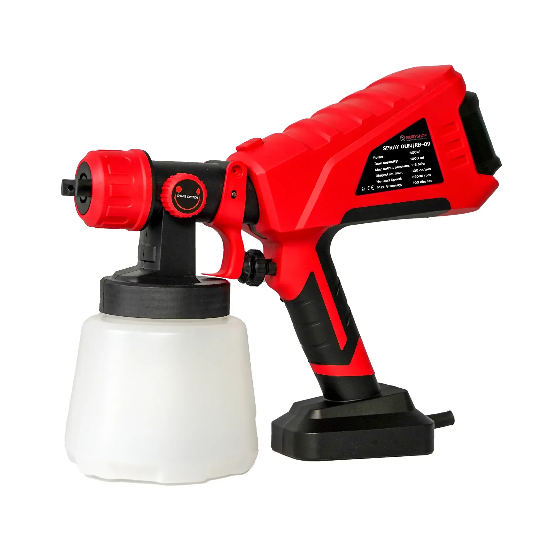 RUBY SHOP เครื่องพ่นสีพกพา รุ่น RB-09: จบงานสีสวยง่ายๆ ได้ทุกที่