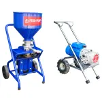 RUBYSHOP เครื่องพ่นสกิมโค้ท ระบบไดอะแฟรม รุ่น RBPU-999 2 IN 1 Skim coat machine & Airless sprayer