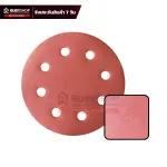 RUBYSHOP กระดาษทรายกลมสักหลาด เบอร์ 320 ขนาด 9 นิ้ว 6 รู (แพ็ก 50 ชิ้น) สำหรับเครื่องขัดผนัง รุ่น RB-DWS-225B
